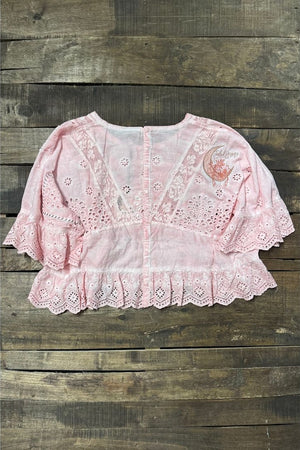 SOFTLY WORN TOP - ROSE