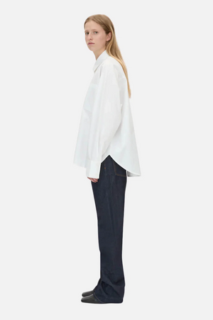 FIORA LONG SLEEVE SHIRT -SOFT WHITE