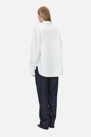 FIORA LONG SLEEVE SHIRT -SOFT WHITE