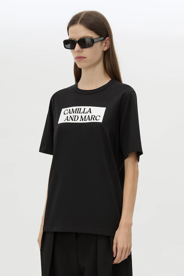 CARMONT GRAPHIC TEE - BLACK