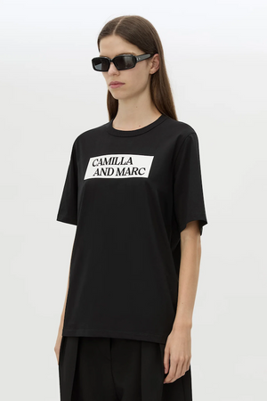 CARMONT GRAPHIC TEE - BLACK