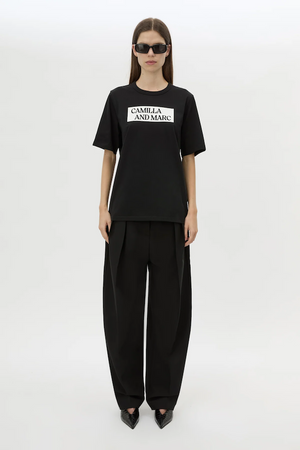 CARMONT GRAPHIC TEE - BLACK