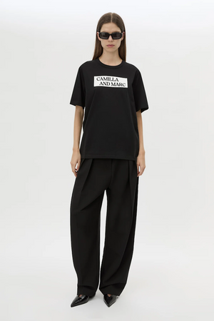 CARMONT GRAPHIC TEE - BLACK
