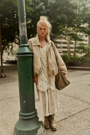 CHELSEA JACKET - OATMEAL