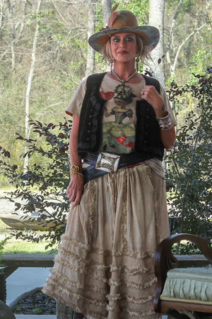 SERENE SANDS SKIRT - OATMEAL