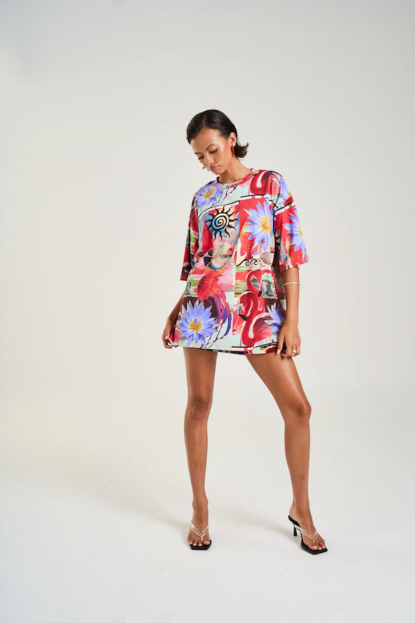 OVERSIZE TEE - DAZED