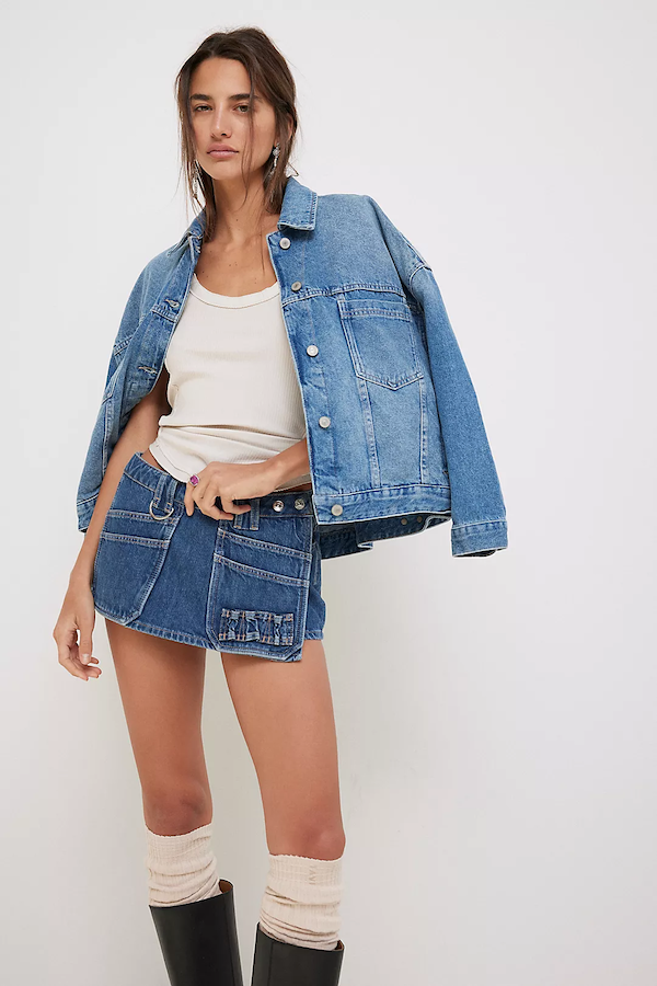 OPAL DENIM JACKET - COWBOY ROMANCE