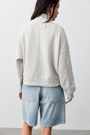 TIMELESS PULLOVER - HEATHER GREY