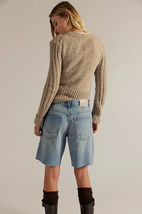 MONTANA SHORTS - RAW HEM COWGIRL BLUES