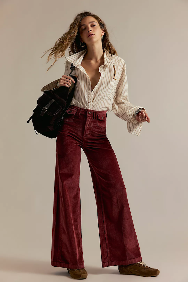 KELLEE HIGH RISE PALAZZO JEANS