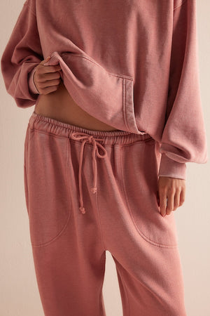 SLOW IT DOWN JOGGER - ROSE DAWN