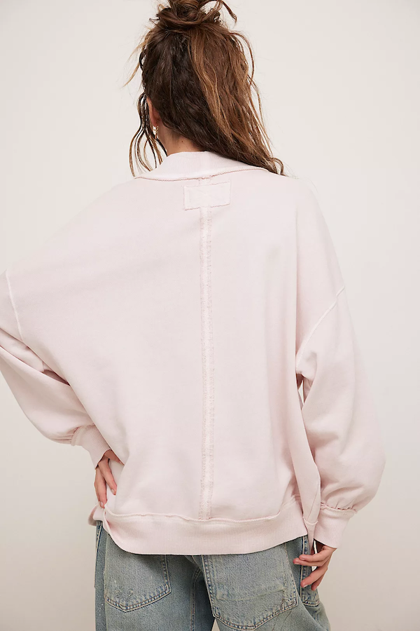 PALM SPRINGS TURTLENECK - MAUVE CHALK