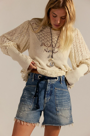 MOXIE SHORTS - TIMELESS BLUE