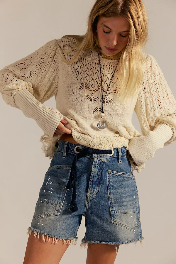 MOXIE SHORTS - TIMELESS BLUE