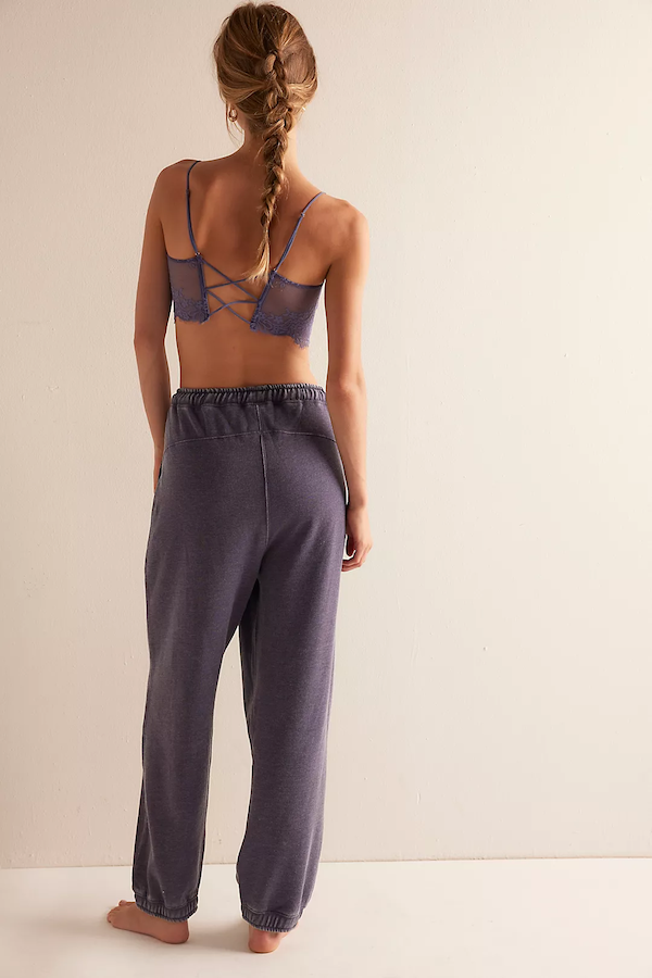 SLOW IT DOWN JOGGER - PEACOAT