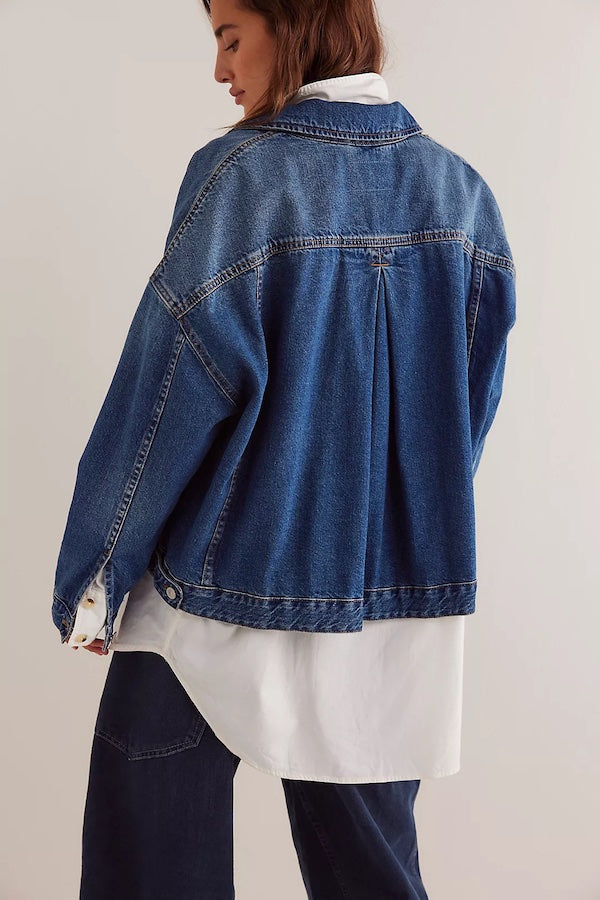 OPAL SWING DENIM JACKET - GOT THE BLUES