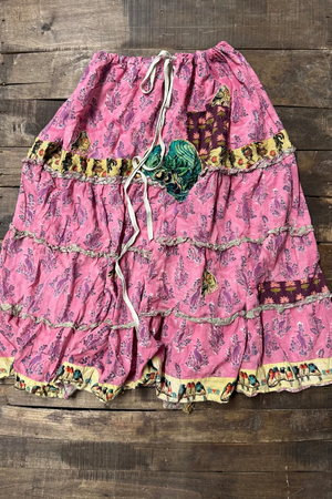 DUNE LIGHT SKIRT - FADED ROSE