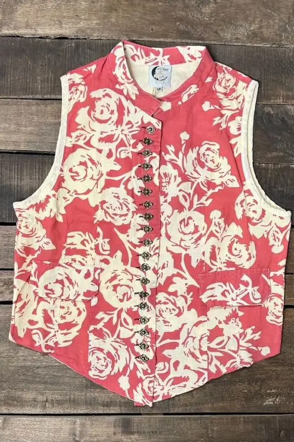MESMERIZED VEST - BED OF ROSES