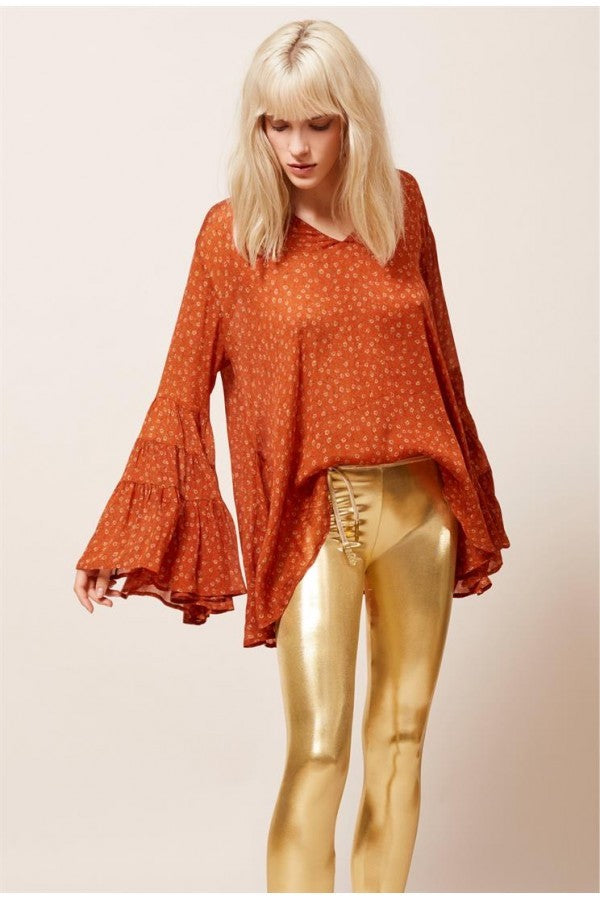 FIORELLA ORANGE TUNIC - MES DEMOSILLES