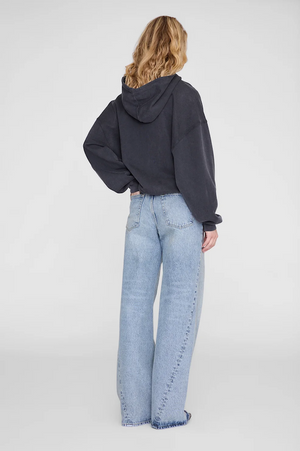 HARVEY SWEATSHIRT - WASHED BLACK