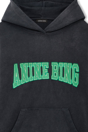 HARVEY SWEATSHIRT - WASHED BLACK