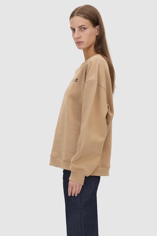 ANCA GRAPHIC SWEATER - LATTE