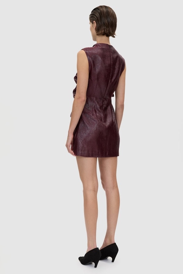 SANA DRAPE TAILORED MINI DRESS