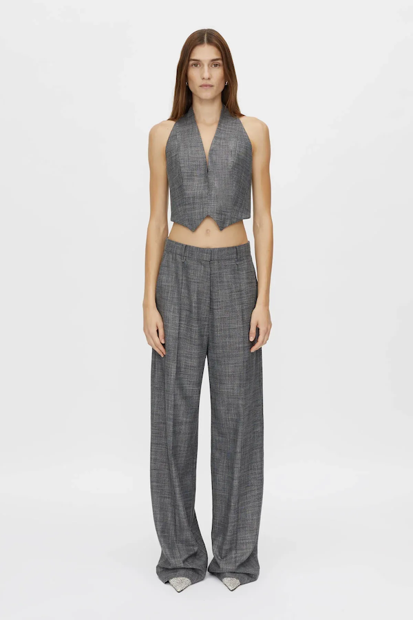 ZAZU PANT - CHARCOAL MARLE