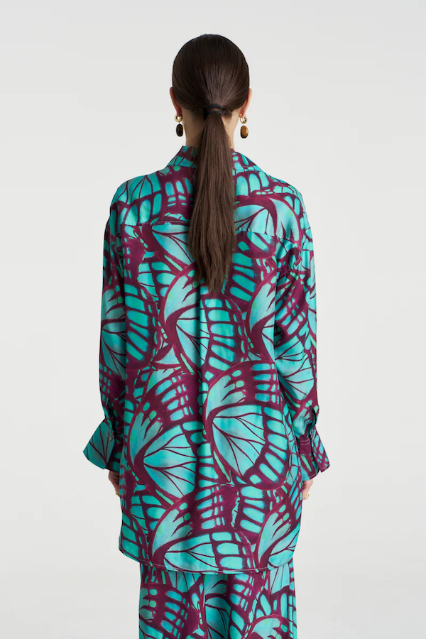 BOSS LS SHIRT - JADE BUTTERFLY