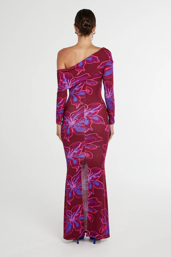 DROP SHOULDER MAXI DRESS