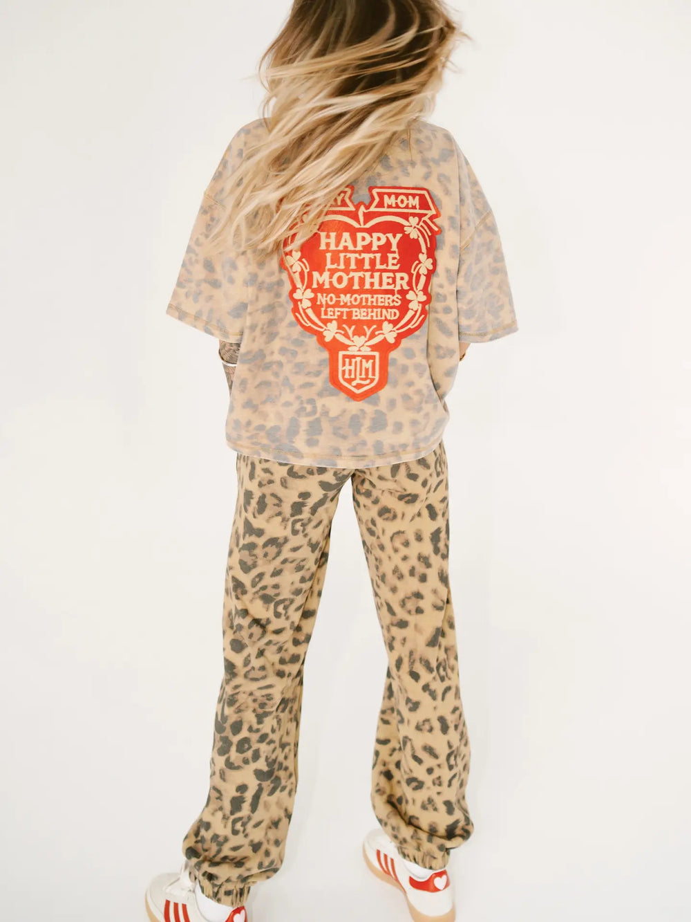 SORRY MUM TEE - LEOPARD