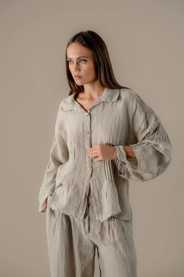 CAMICIA NEFERTITI - NATURALE