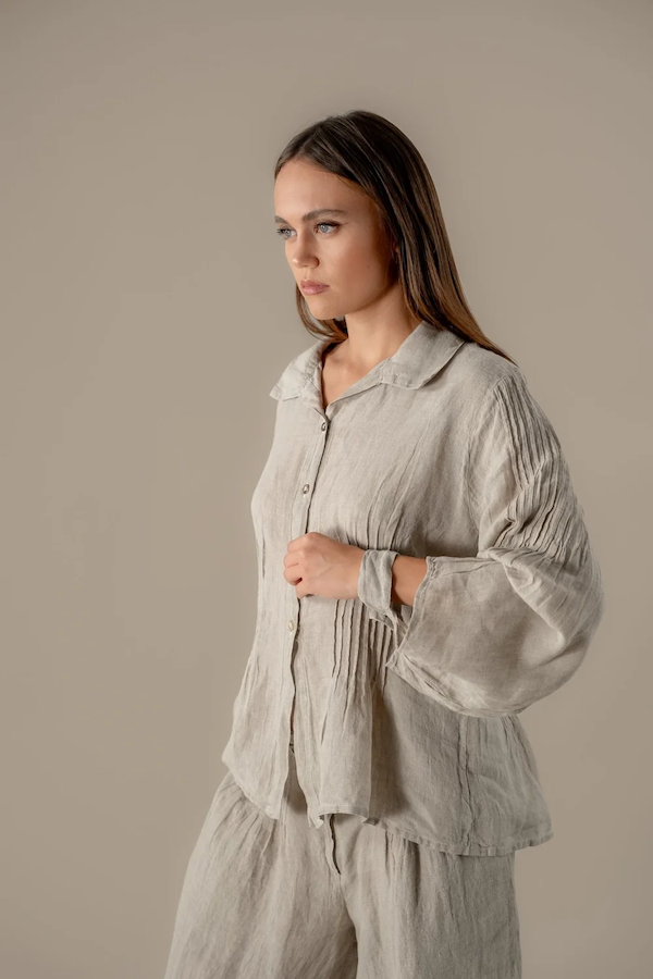 CAMICIA NEFERTITI - NATURALE