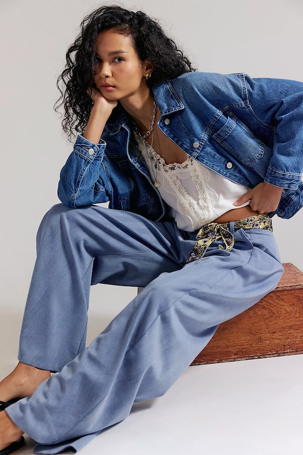 OPAL DENIM JACKET - COWBOY ROMANCE