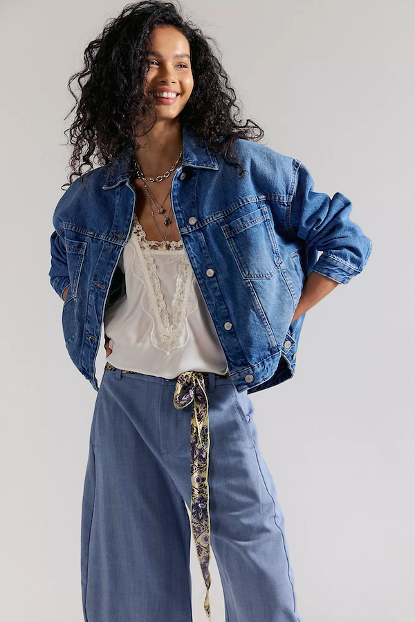 OPAL DENIM JACKET - COWBOY ROMANCE