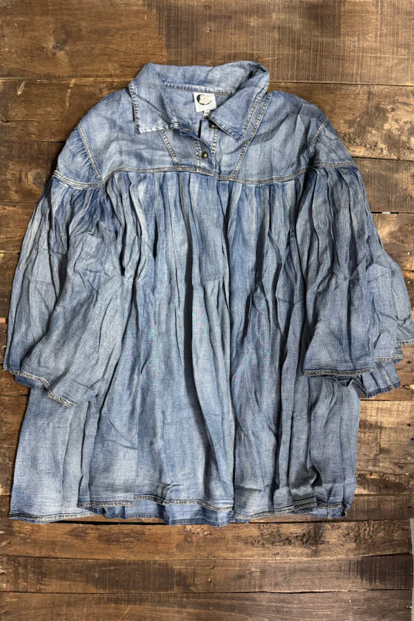 PLEATED TOGETHER TUNIC