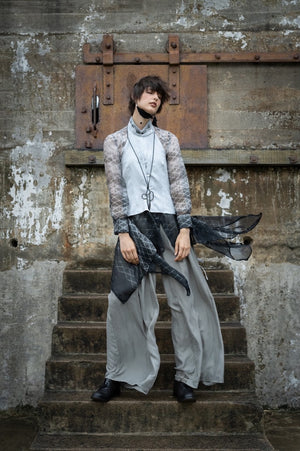 SUNA WIDE PANTS - CLOUD