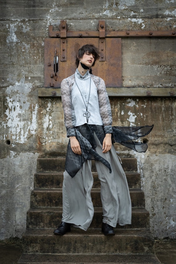 SUNA WIDE PANTS - CLOUD