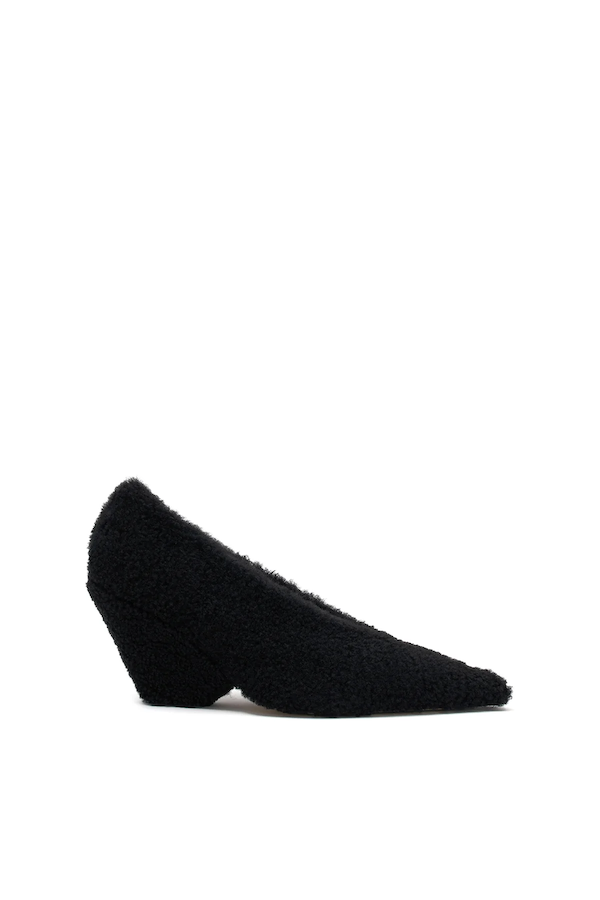 RHYS SHEARLING PUMP