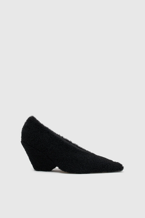 RHYS SHEARLING PUMP