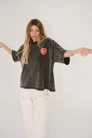 SORRY MUM TEE - BLACK