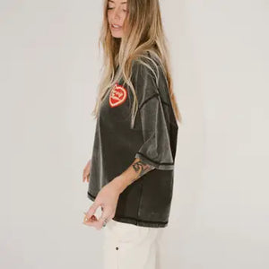 SORRY MUM TEE - BLACK