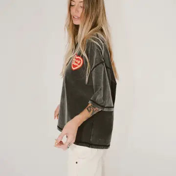 SORRY MUM TEE - BLACK