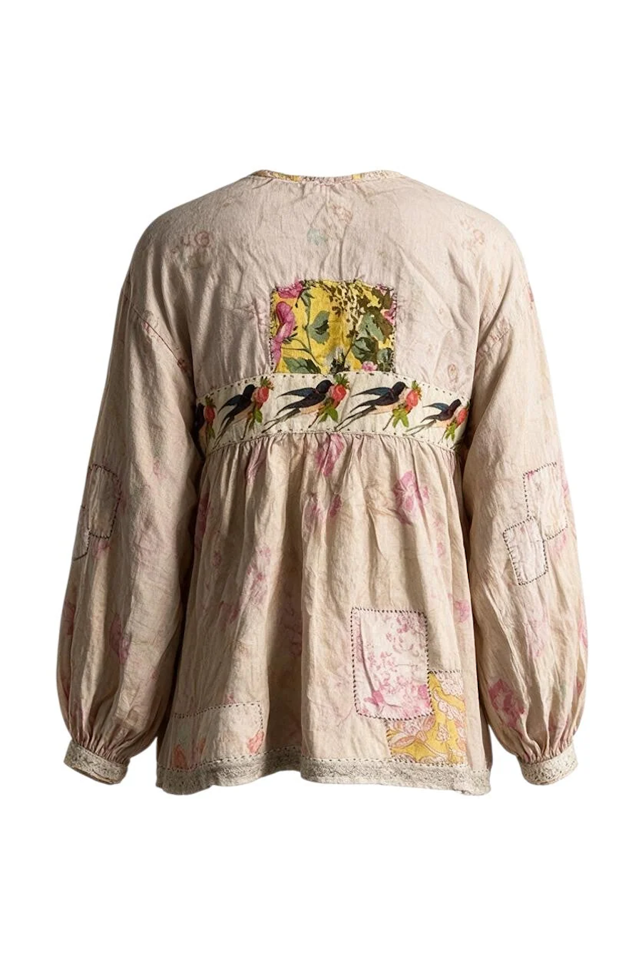 WEATHERED WILDFLOWER TOP - ROSES