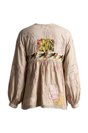 WEATHERED WILDFLOWER TOP - ROSES
