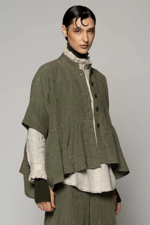 EMBER GATHER JACKET - MOSS