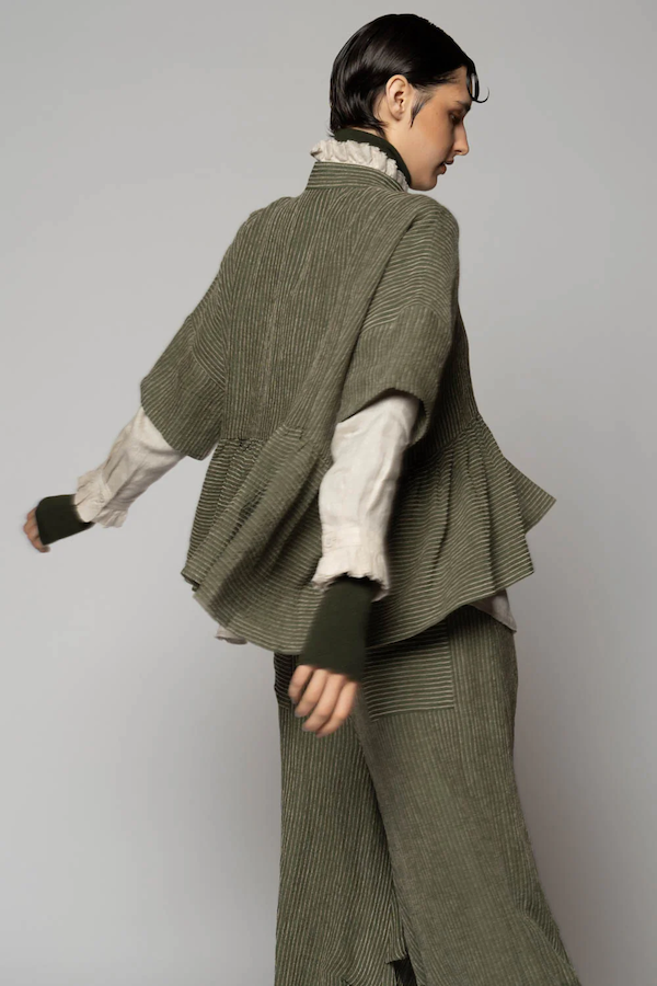 EMBER GATHER JACKET - MOSS