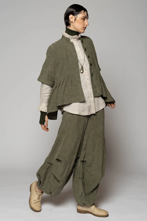 EMBER GATHER JACKET - MOSS