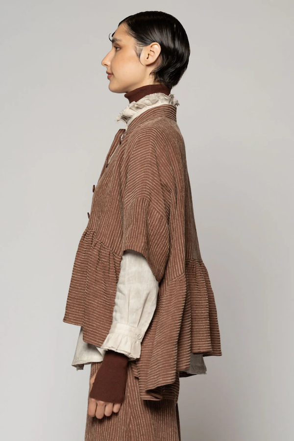 EMBER GATHER JACKET - WALNUT