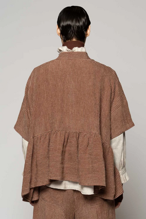 EMBER GATHER JACKET - WALNUT